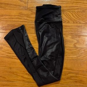 Shiny workout leggings from Peach Activewear size small